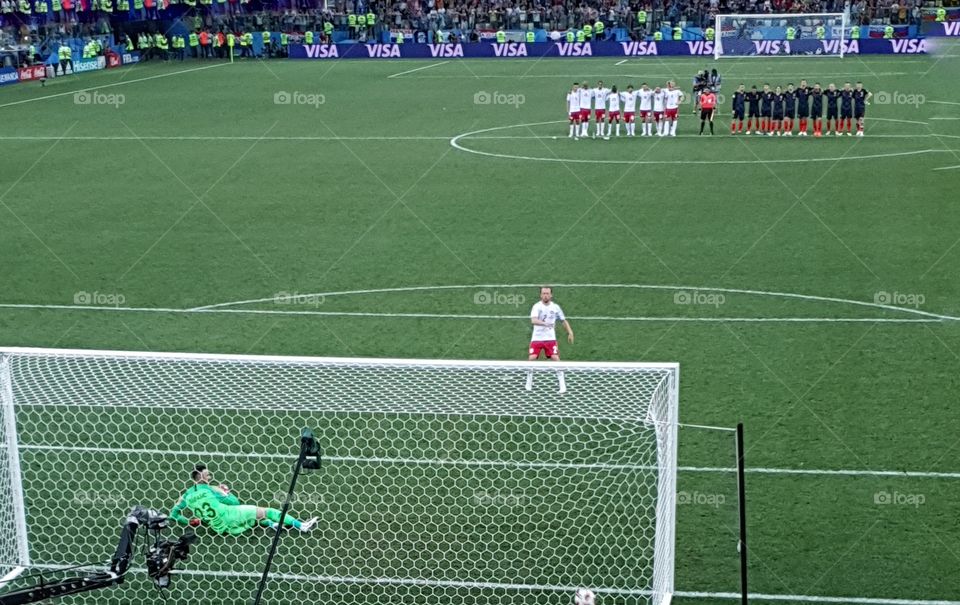 FIFA 2018 match Croatia-Denmark in Nizhny Novgorod