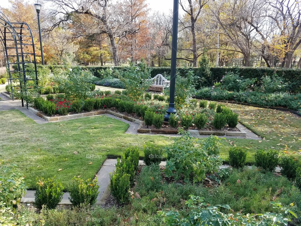 Fort Worth botanical gardens