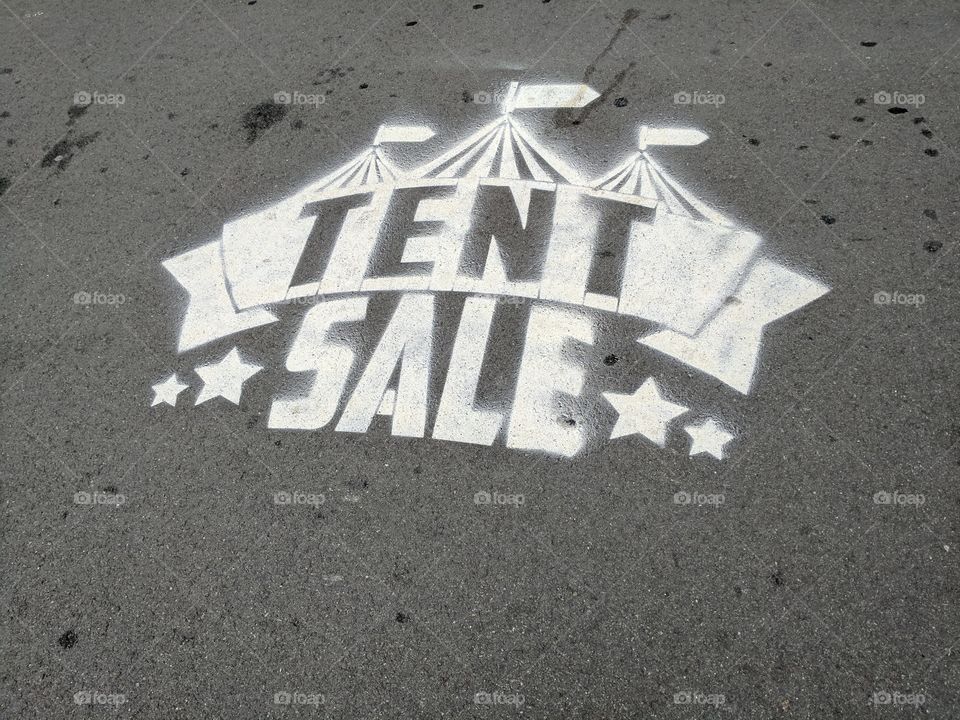 Tent Sale! awesomeness right there
