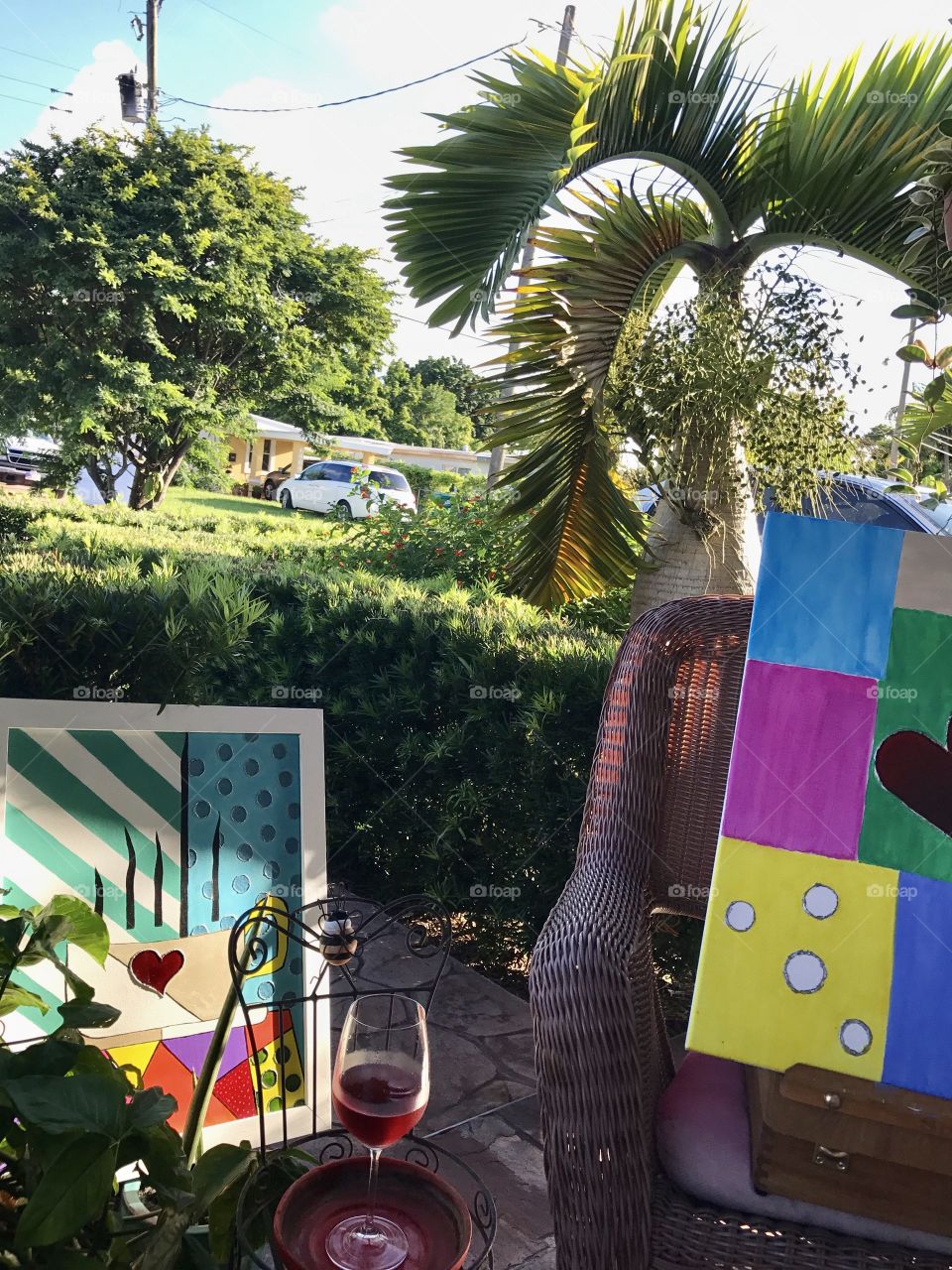 Wine and art 