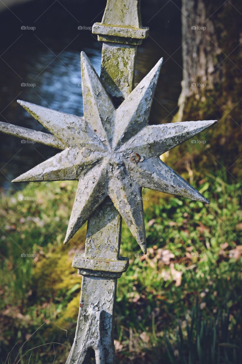 Iron fence 