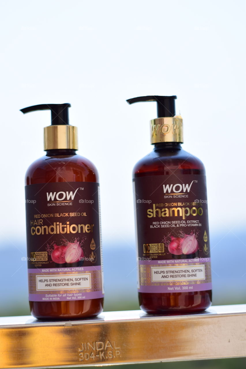 Wow shampoo and conditioner 