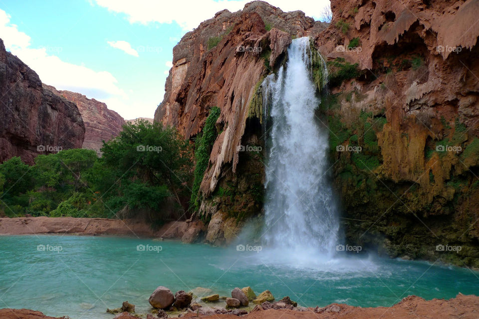 Atemberaubender Wasserfall