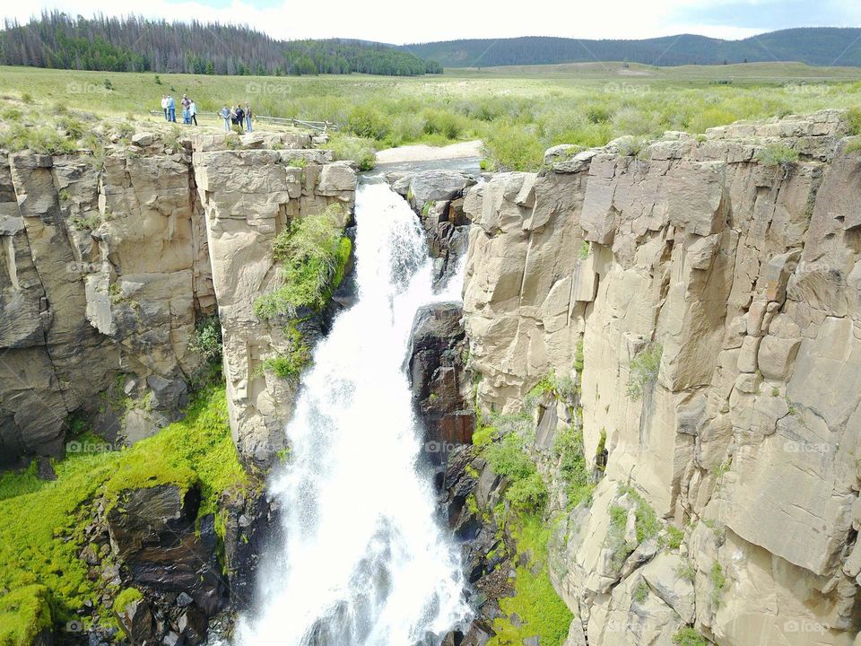 Waterfall in Colorado