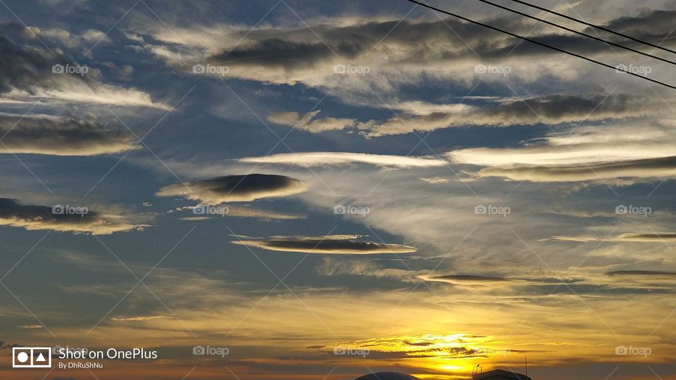 Inspire the morning with a beautiful Sky...... The End of the November & The Winter is Coming.........