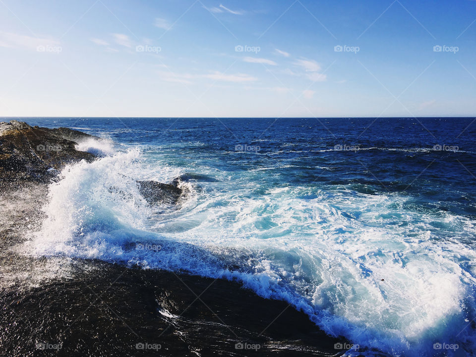 Arctic Ocean shore 