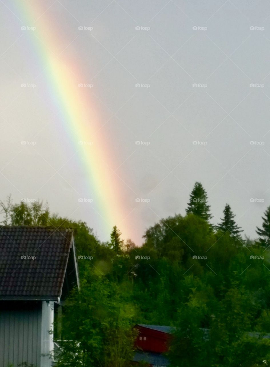 Rainbow in Norway