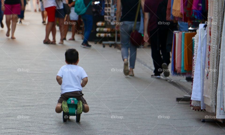 Cruising down the streets