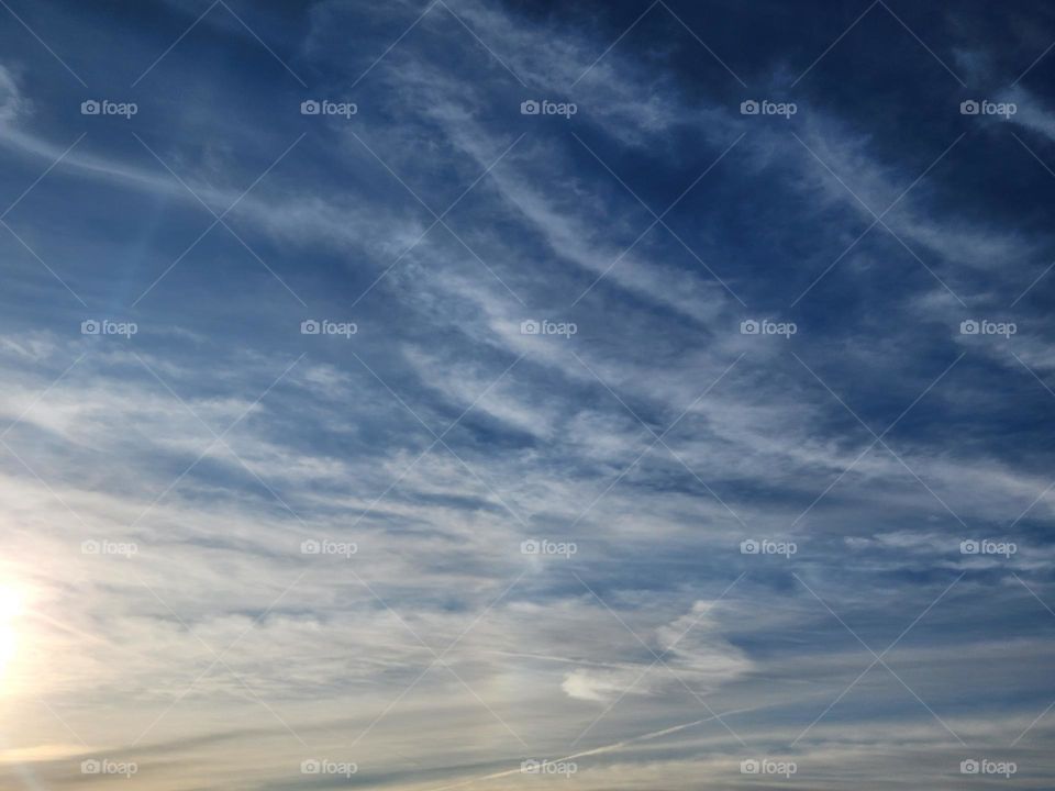 Layers in the afternoon sky