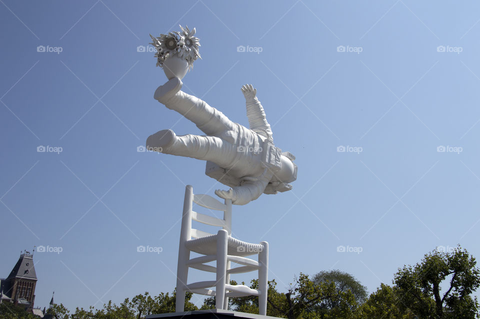 Artwork From Joseph Klibansky At The Museumplein Square At Amsterdam The Netherlands 2018
