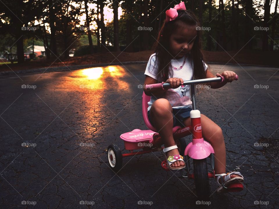 People, Girl, Street, Child, Recreation