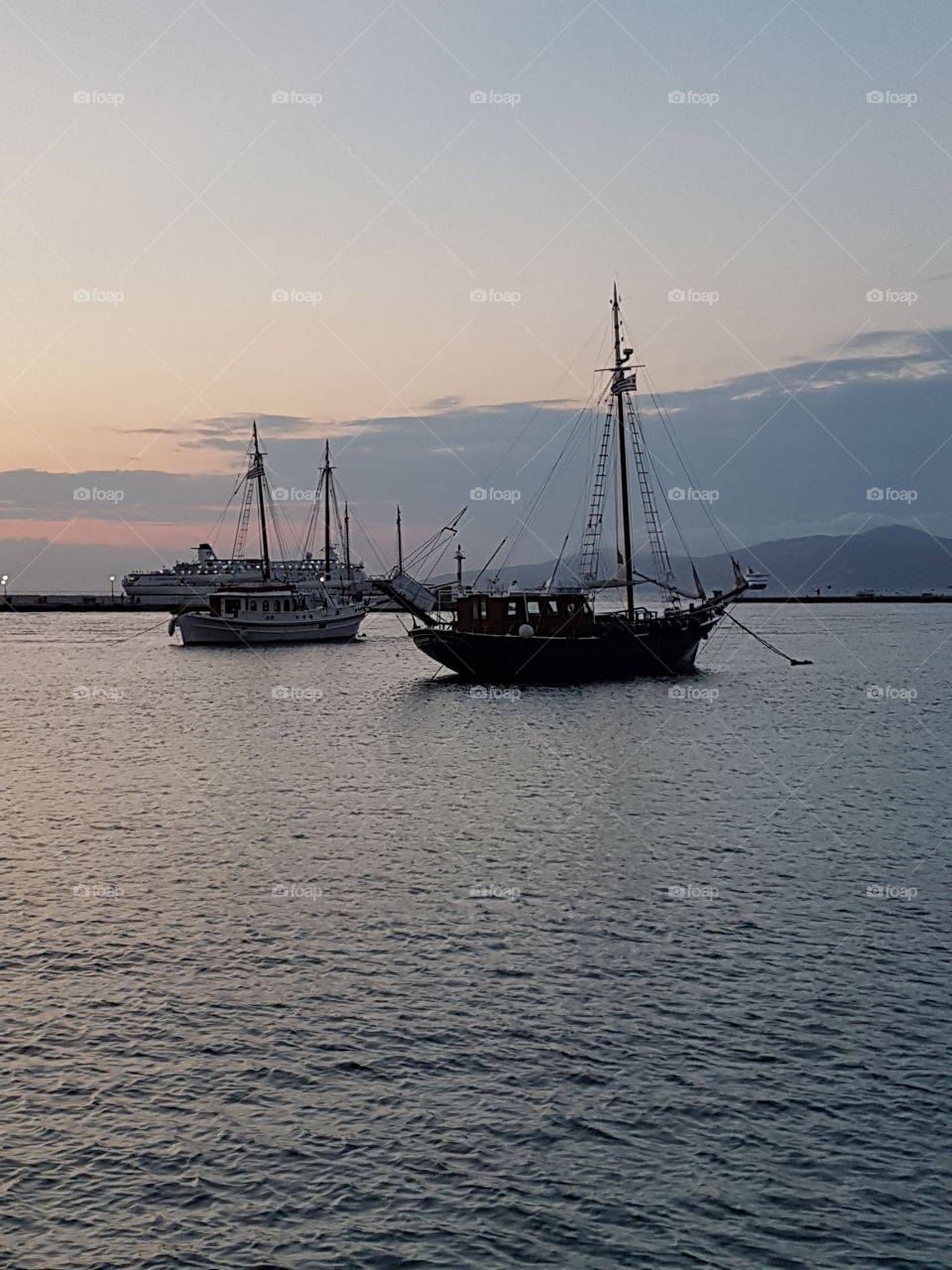 amazing sunset mykonos