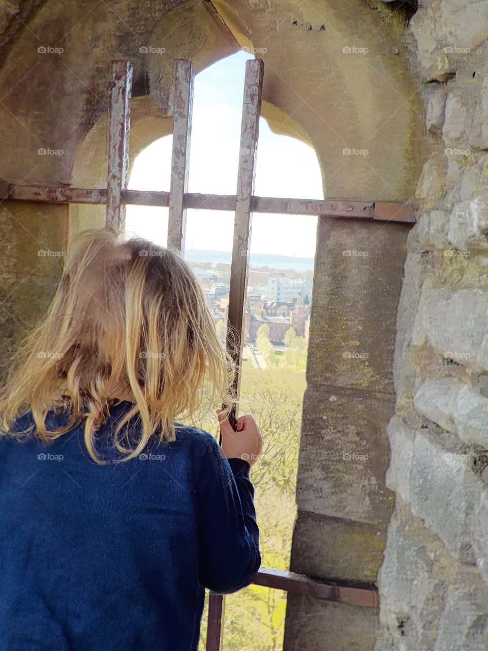 As if from inside the castle 