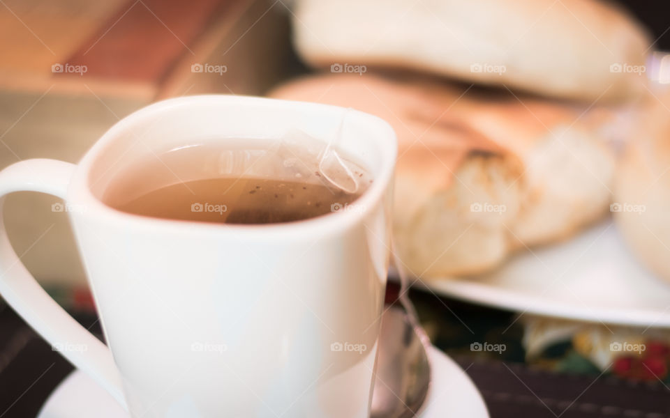 Tea time in the morning 