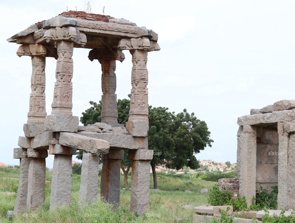 stone on upon another