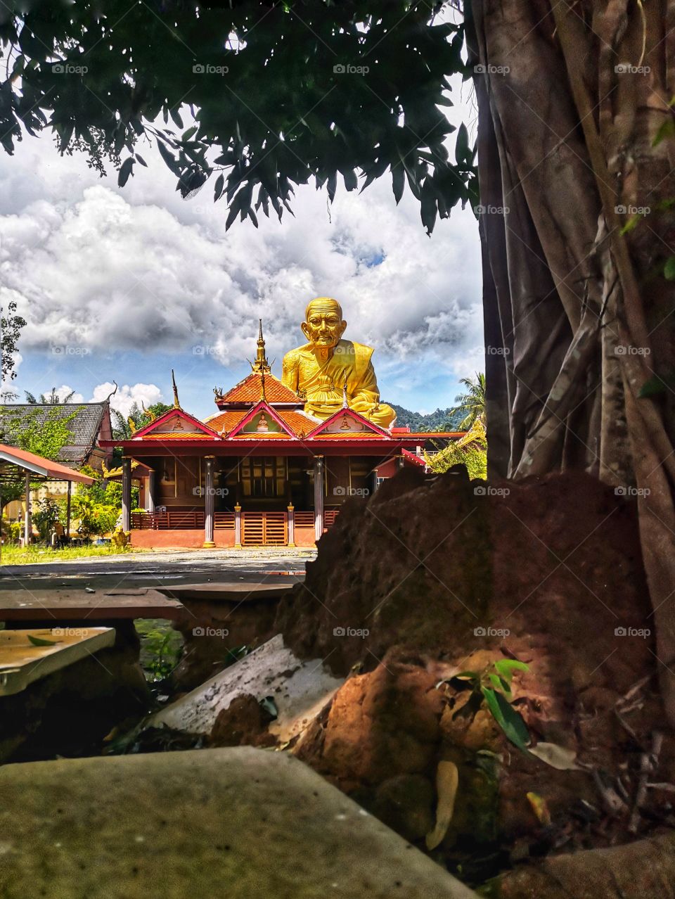 Thai Temple Wat Thammasirivararam, Kedah, Malaysia