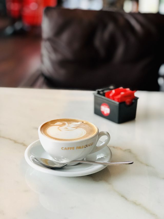 Sip of coffee 