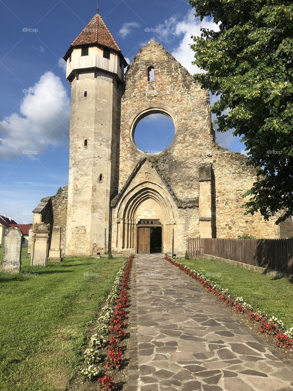 Cistercian church in Transilvania 