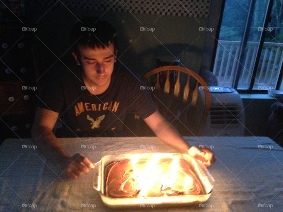 Deciding on that one wish on your birthday and knowing you have to wait another year before your next wish. 