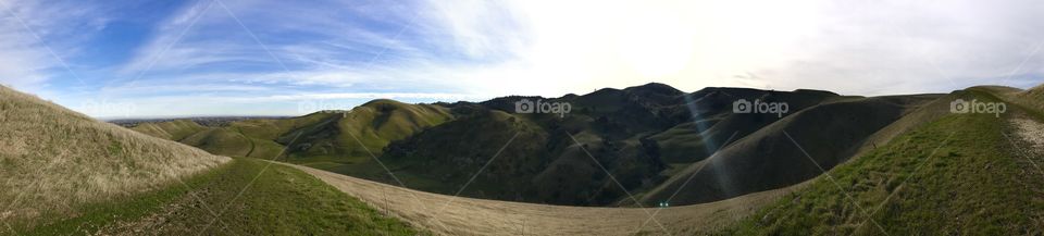 Beautiful panoramic view 