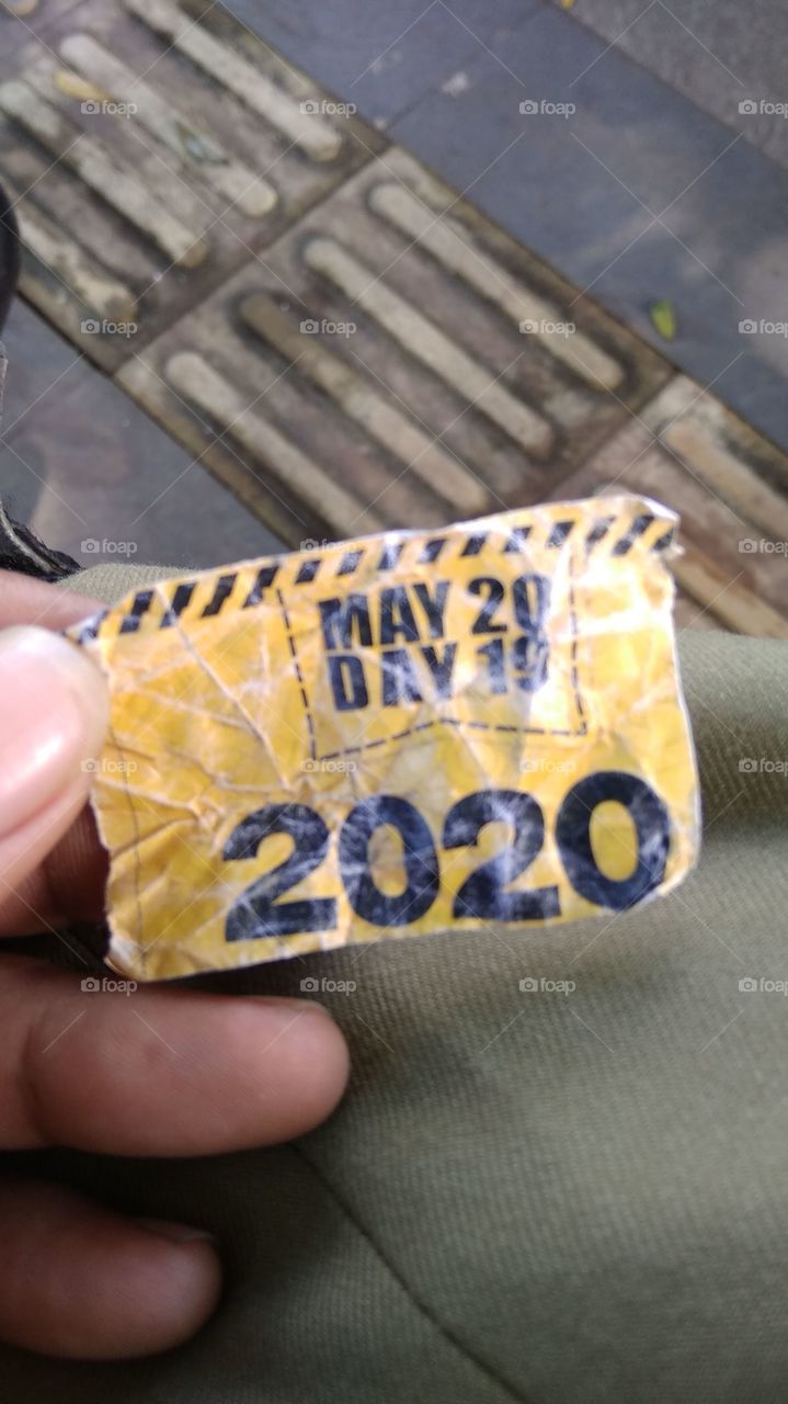 may day ticket