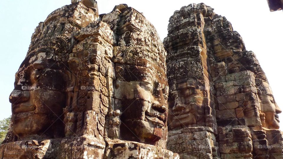 Bayon temple, Siem reap Cambodia 