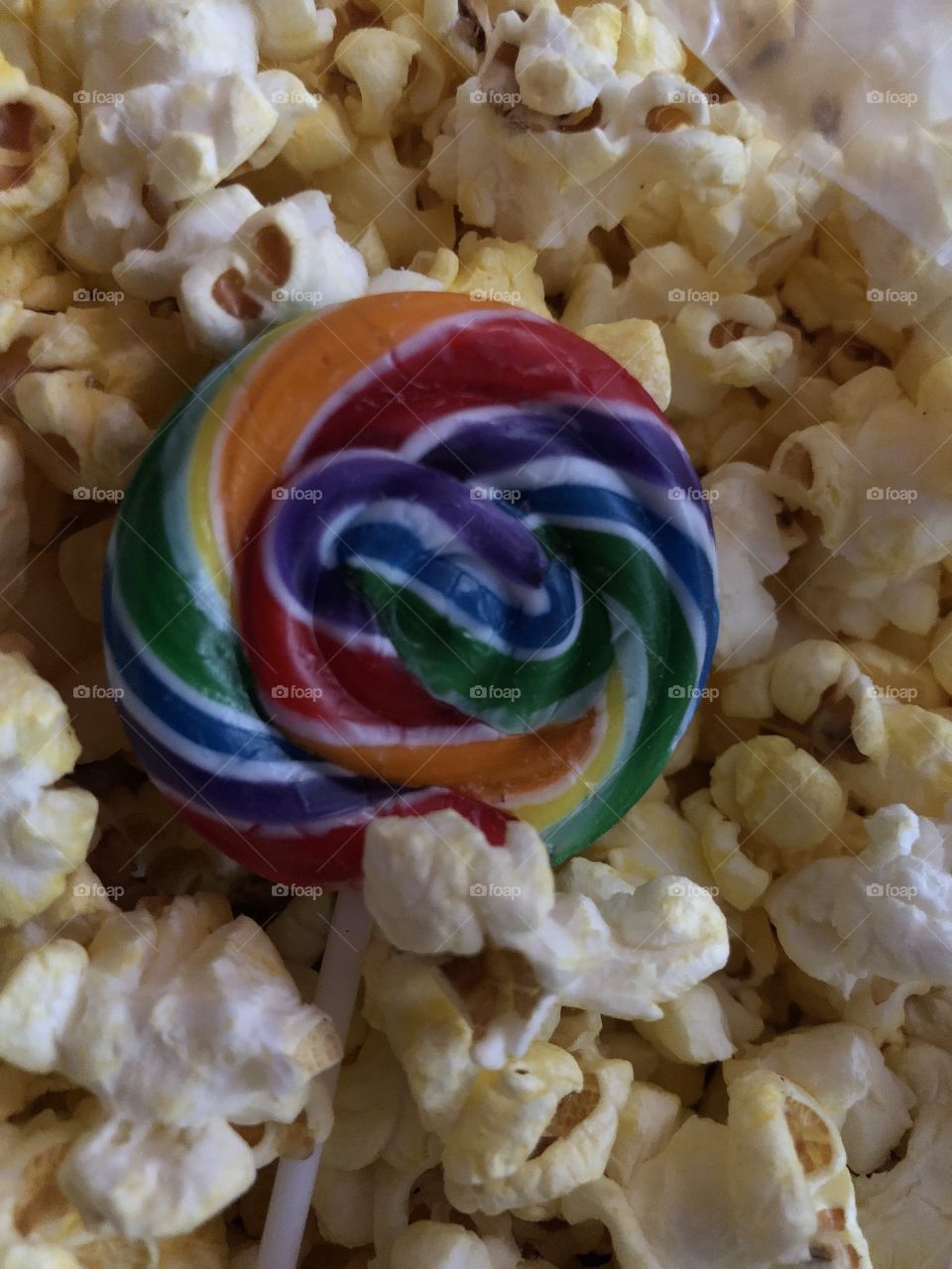 Candy and pop corn