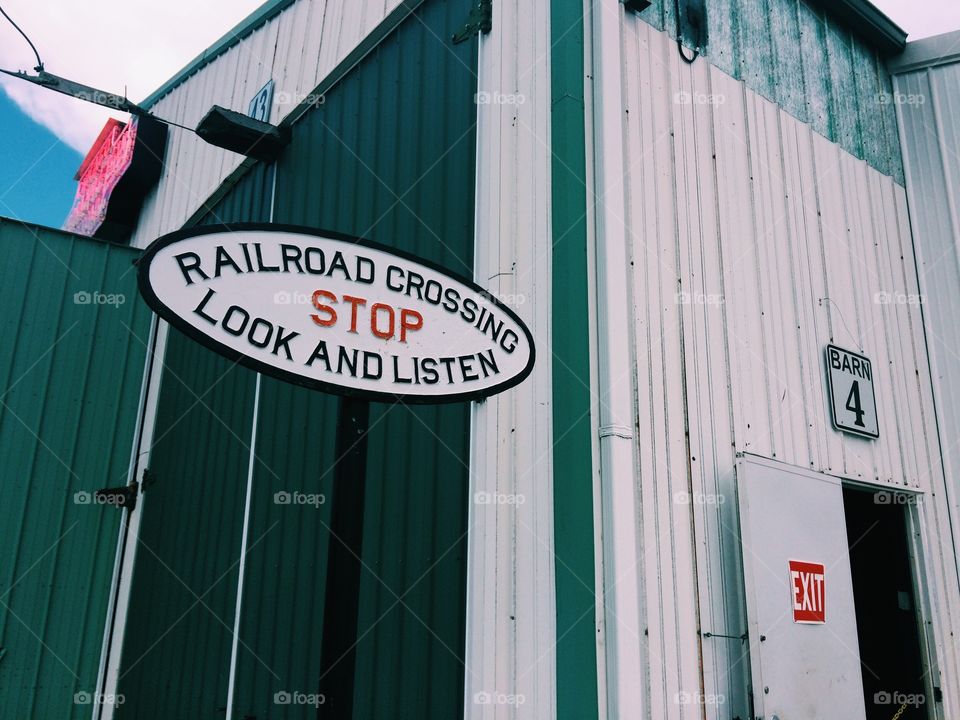 Railway Sign