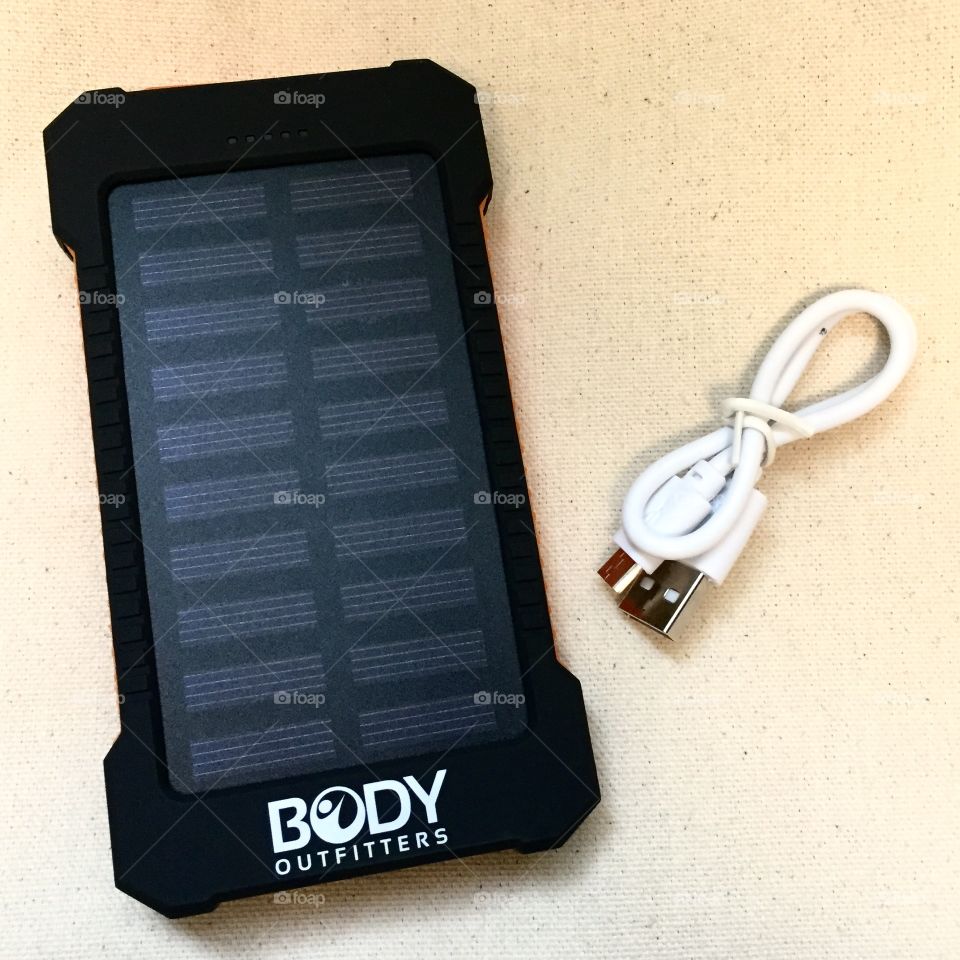 Solar phone charger 