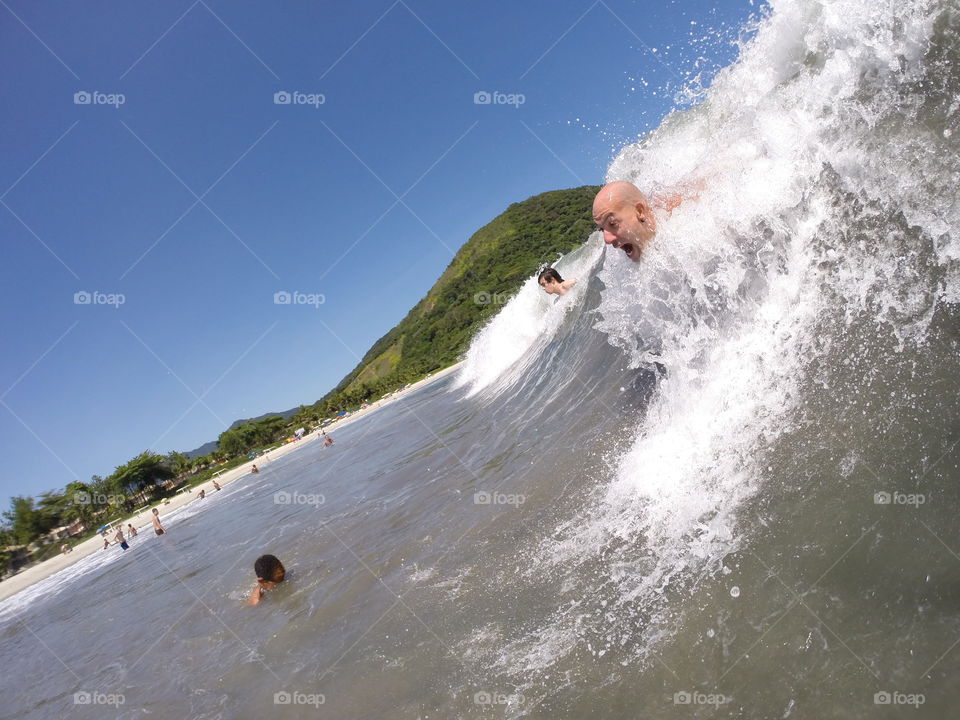 Litoral . Bodysurf in Maresias