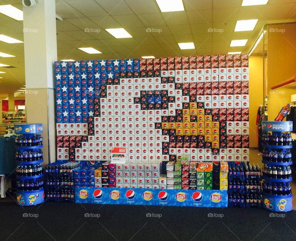 happy 4th of july.  Pepsi design at target. 