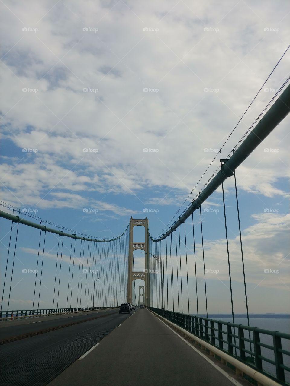 The Mackinac Brudge...a monument to ingenuity