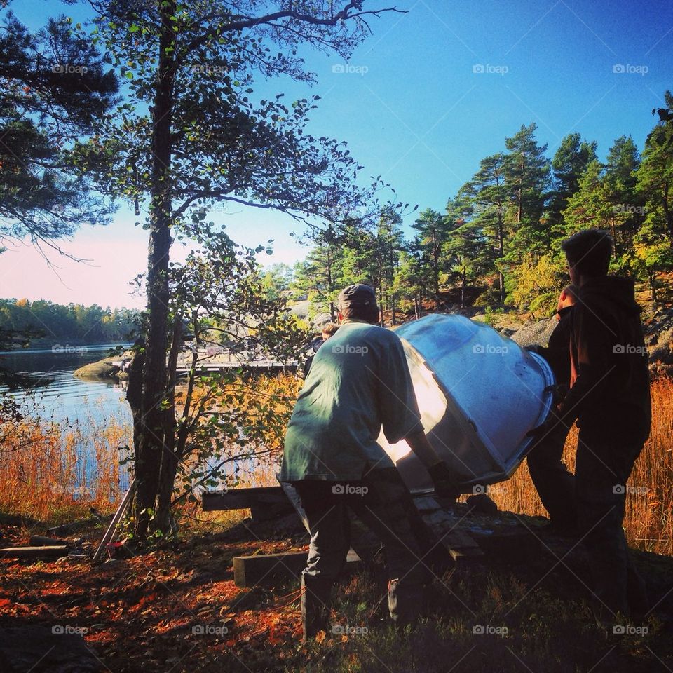 Autumn chores