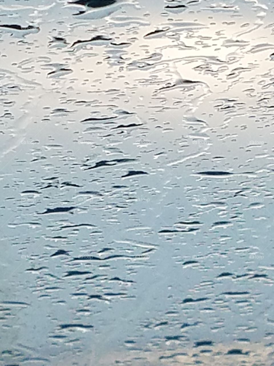 Raindrops on the Windshield