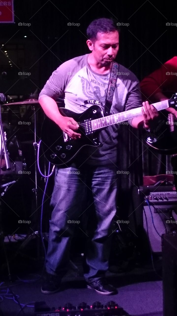 The Guitarist 😃. Guitarists are simply awesome.