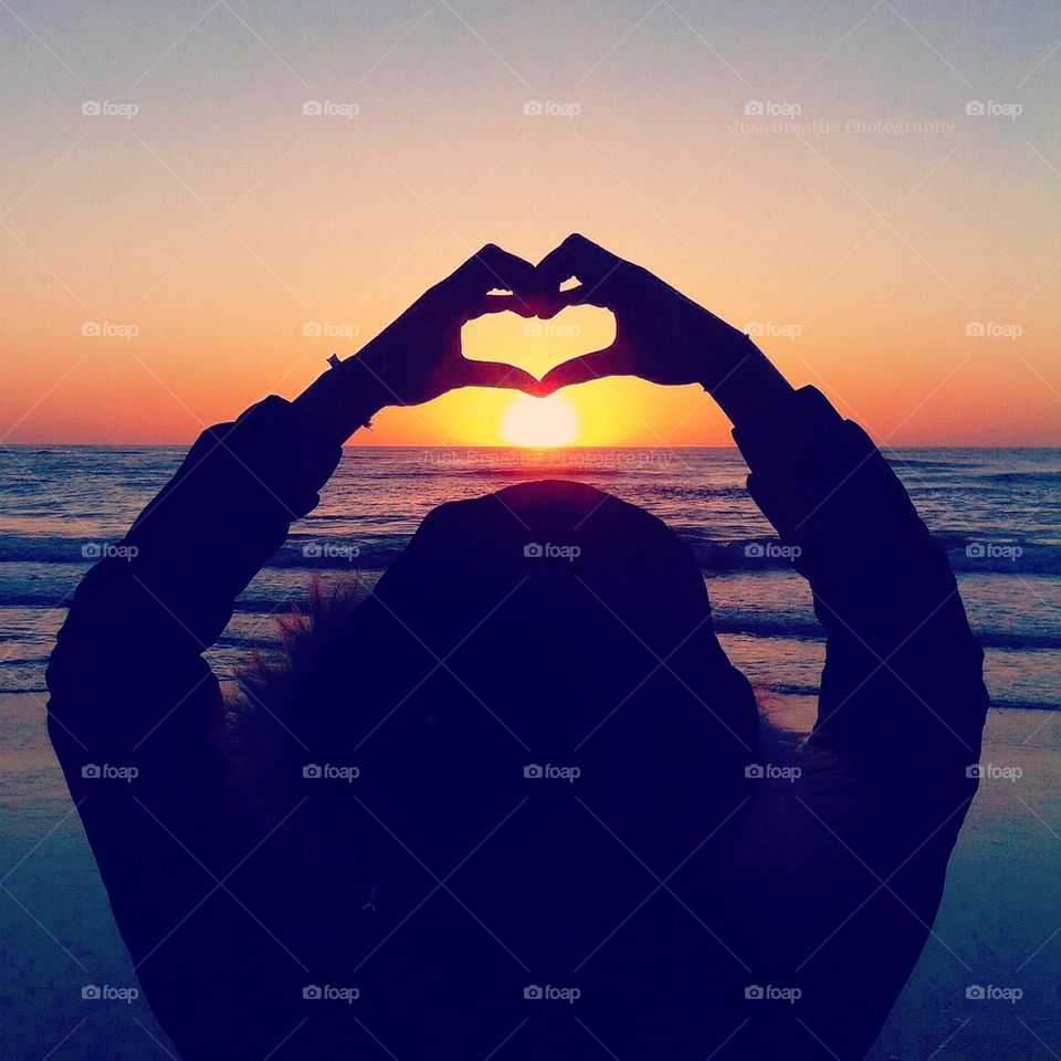 Sunrise heart