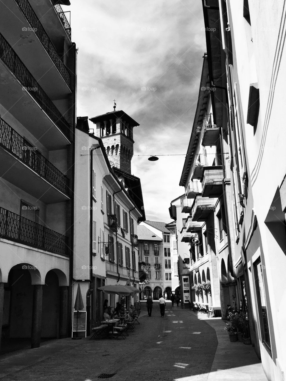 Via Camminata in Bellinzona, Switzerland 