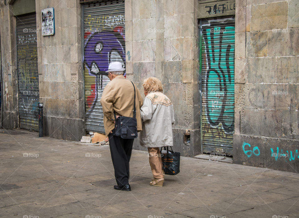 Strolling through Barcelona 