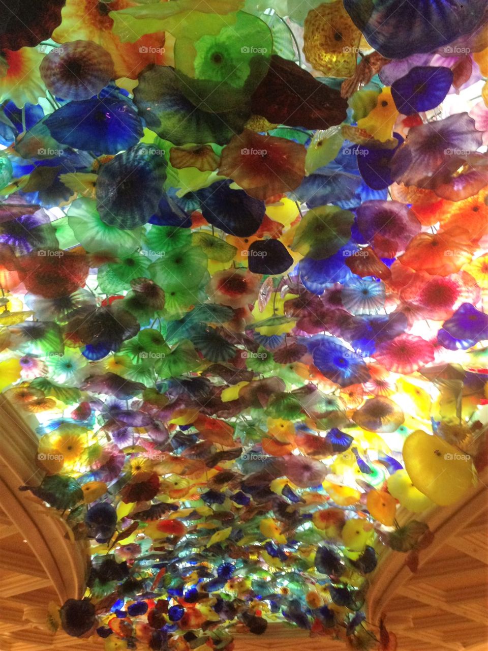 Belagio ceiling, Dave Chihuly 