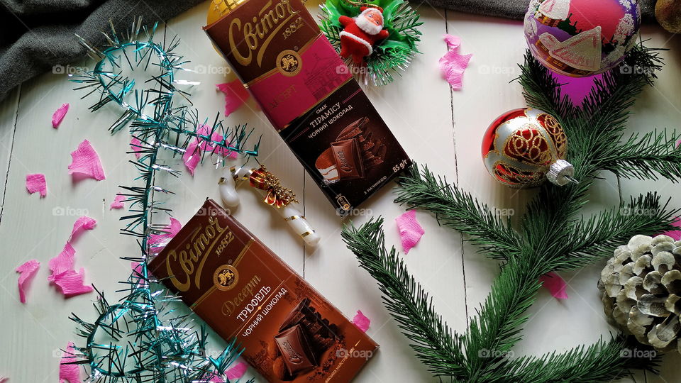 Christmas mood with Lviv chocolate Svitoch