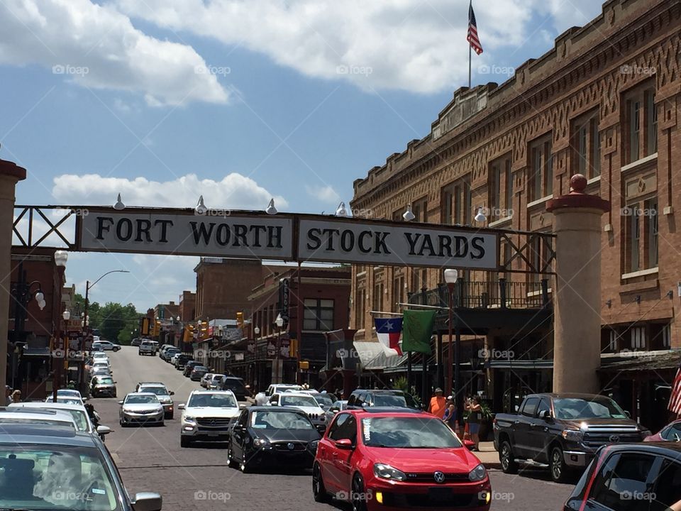 Fort Worth stock yards