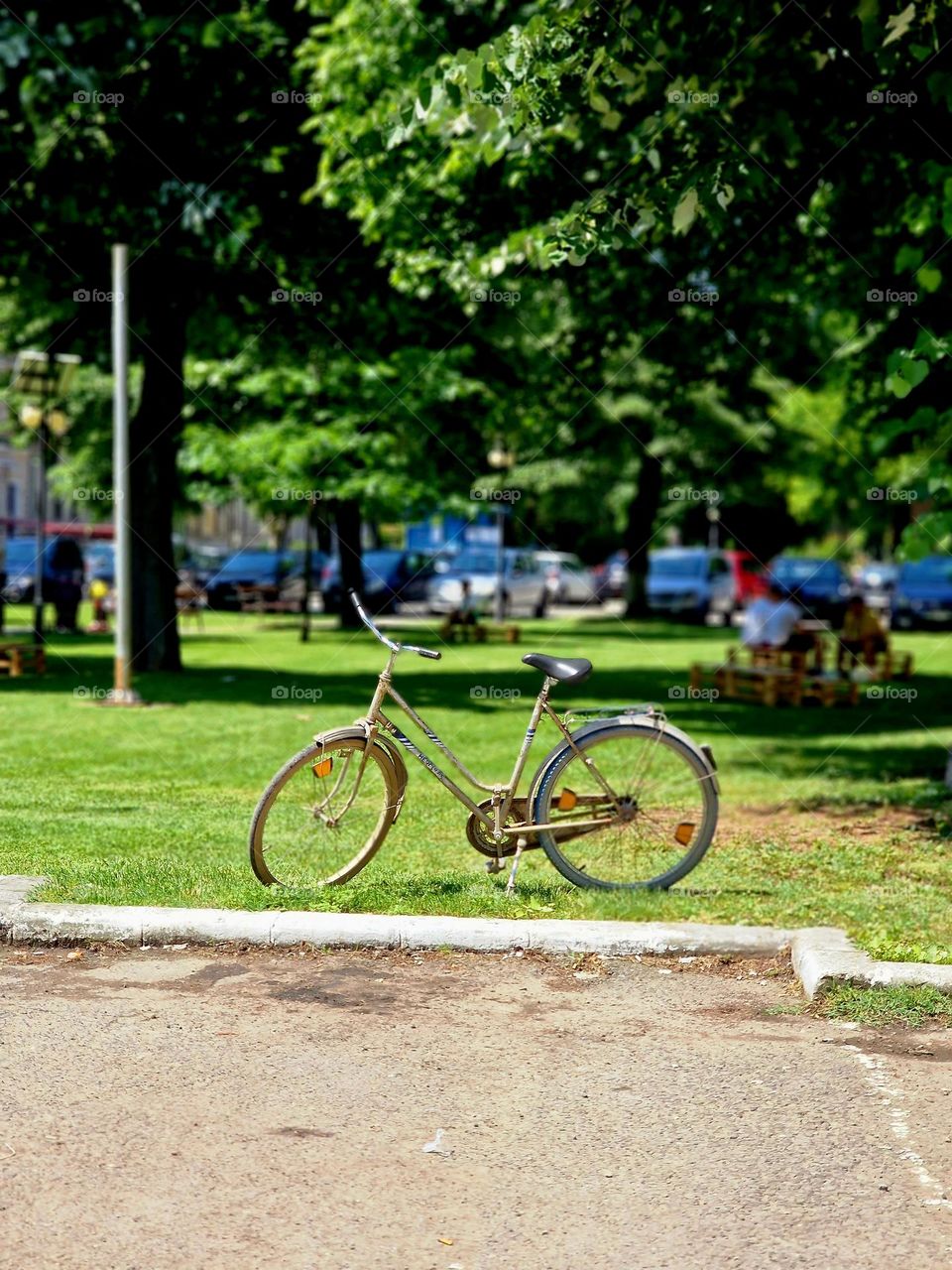 lonely bicycle