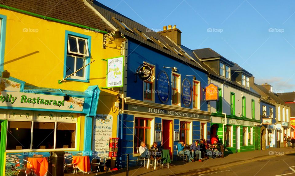 Kenmare Co Kerry summer  in this colourful town