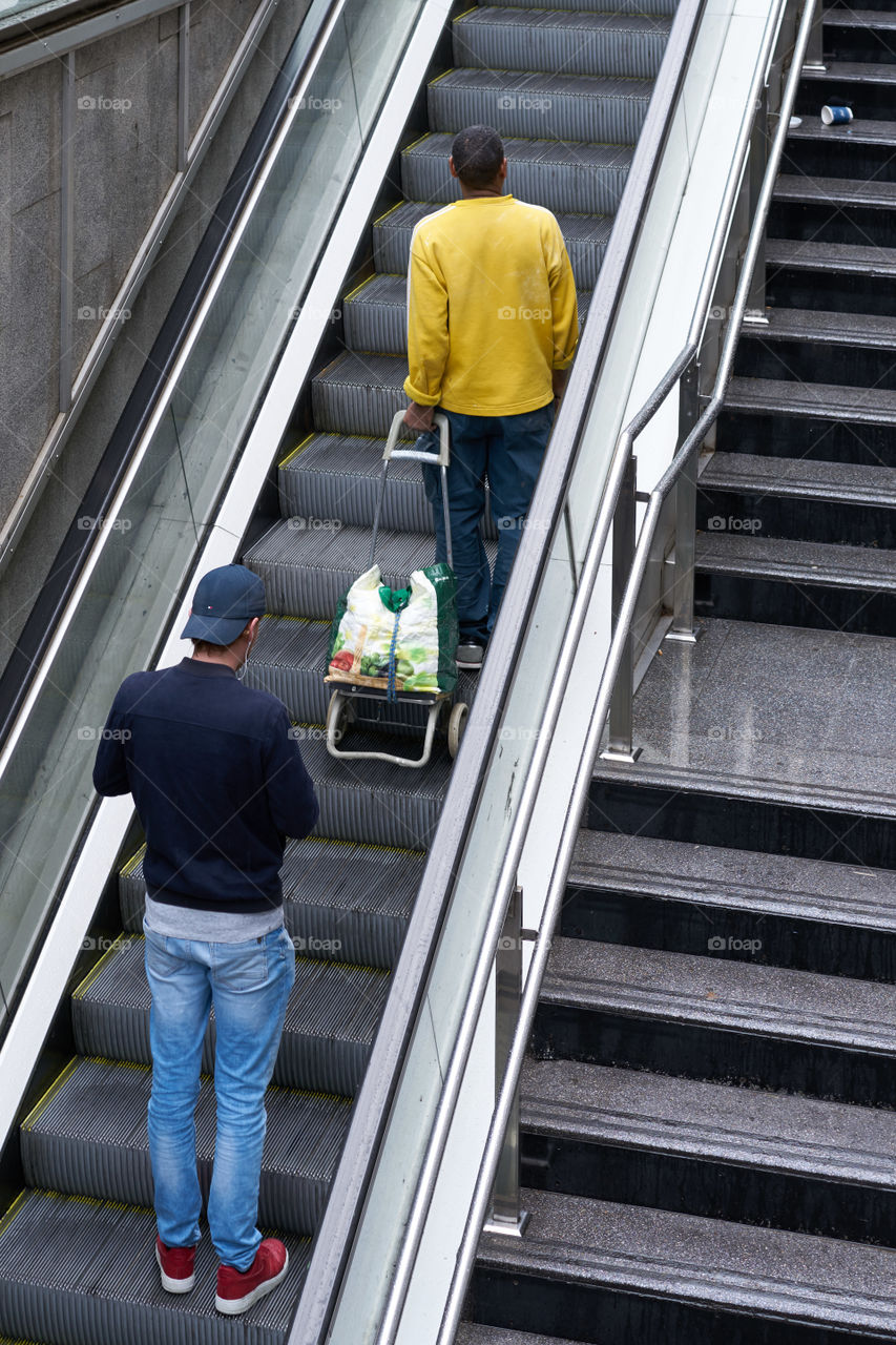 Metropolitan station stairs