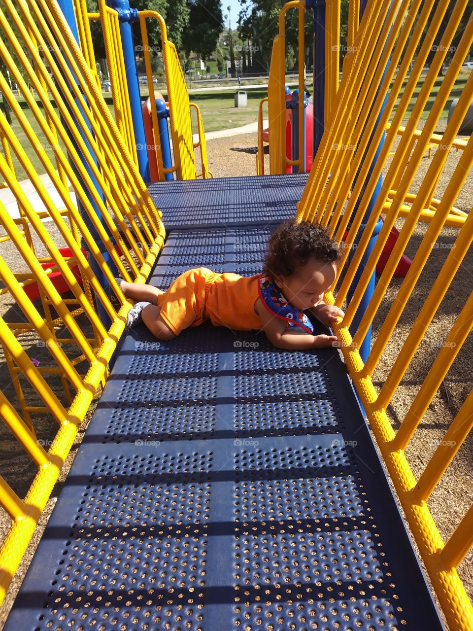 My son Kody playing at the park in loma linda California