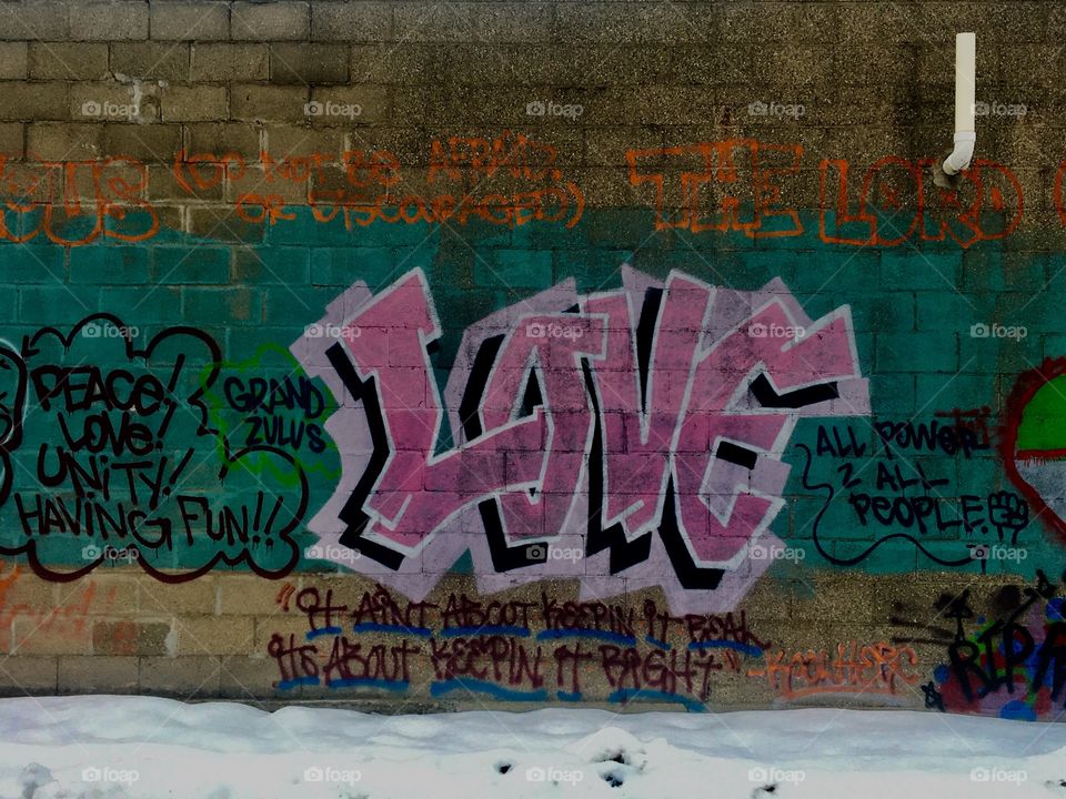 Graffiti, Vandalism, Spray, Wall, Design