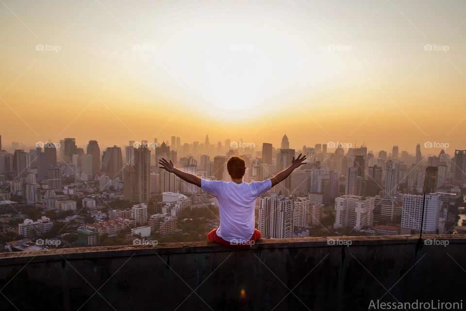 Bangkok rooftop