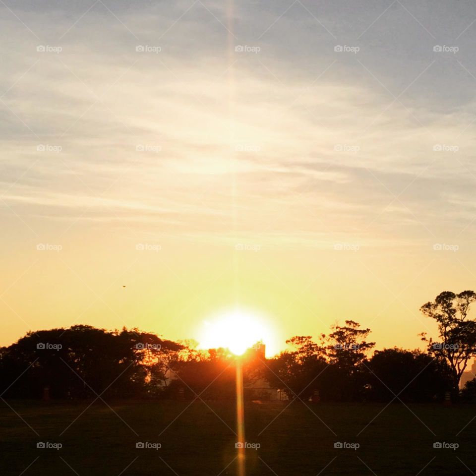 🌄🇺🇸 An extremely beautiful dawn in Jundiaí, interior of Brazil. Cheer the nature! / 🇧🇷 Um amanhecer extremamente bonito em Jundiaí, interior do Brasil. Viva a natureza! 