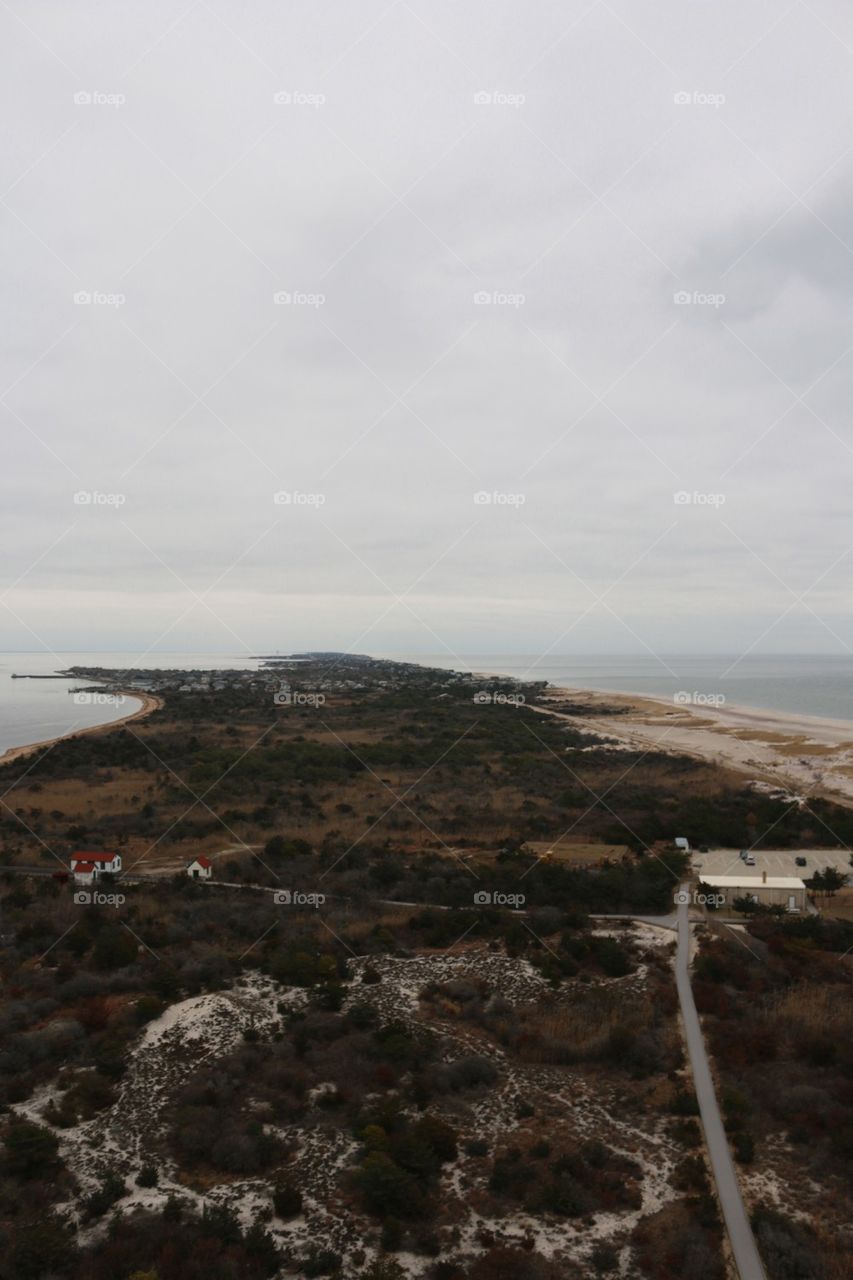 View from the Fire Island Lighthouse