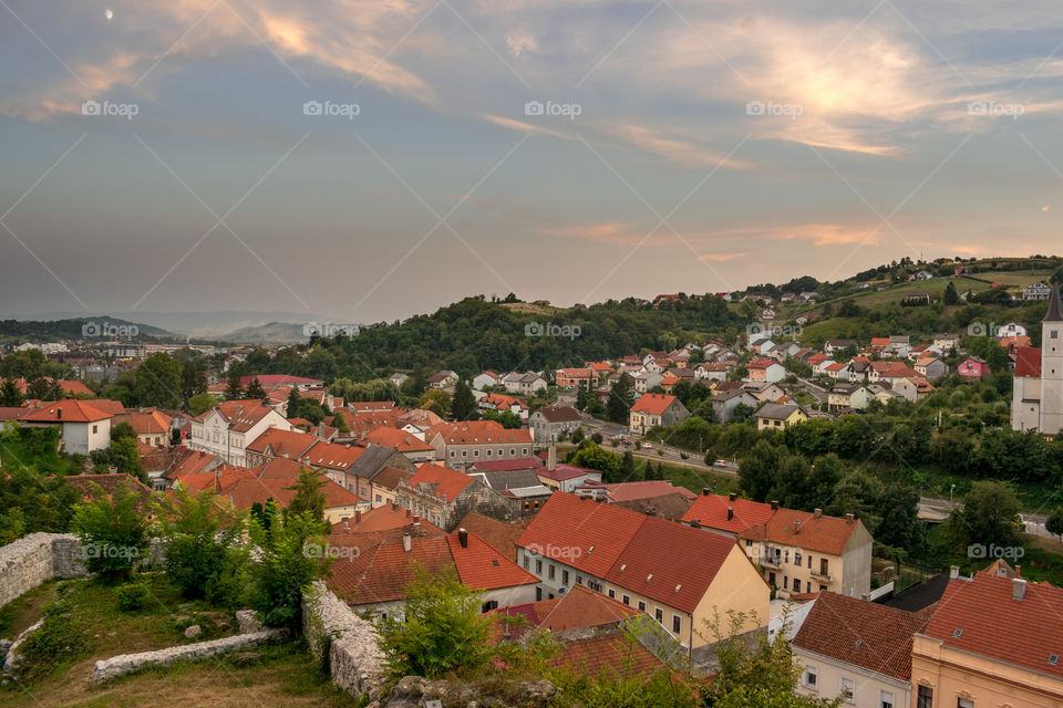 Krapina city, Croatia